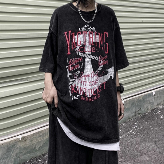 アンカープリントTシャツ DL200