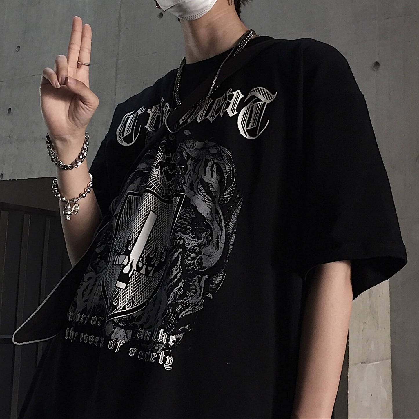 グラフィックTシャツ DL199