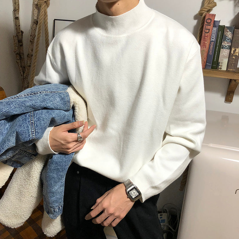 モックネックニット DL086