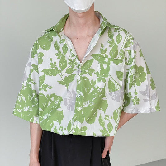 フラワーシャツ DL058